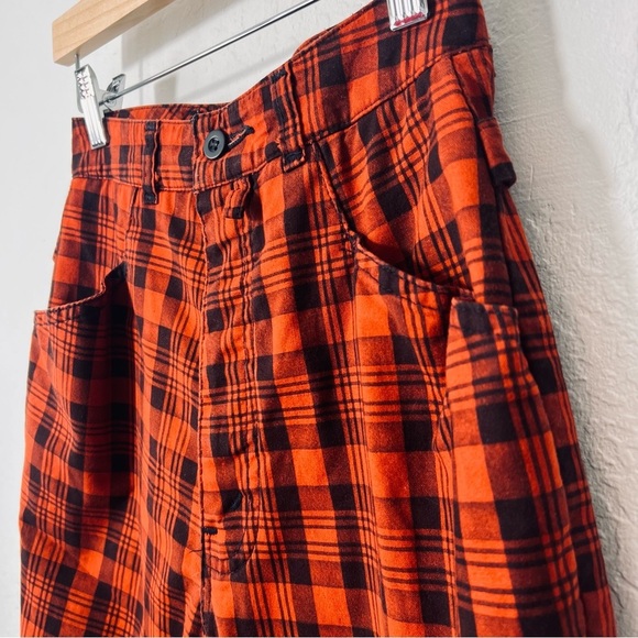 Vintage Janus By Cowden Rust Plaid Western Pant 8 - Picture 6 of 9